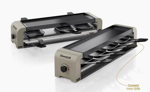 Stöckli | CheeseGrill 4 Connect Ivory Gold Set